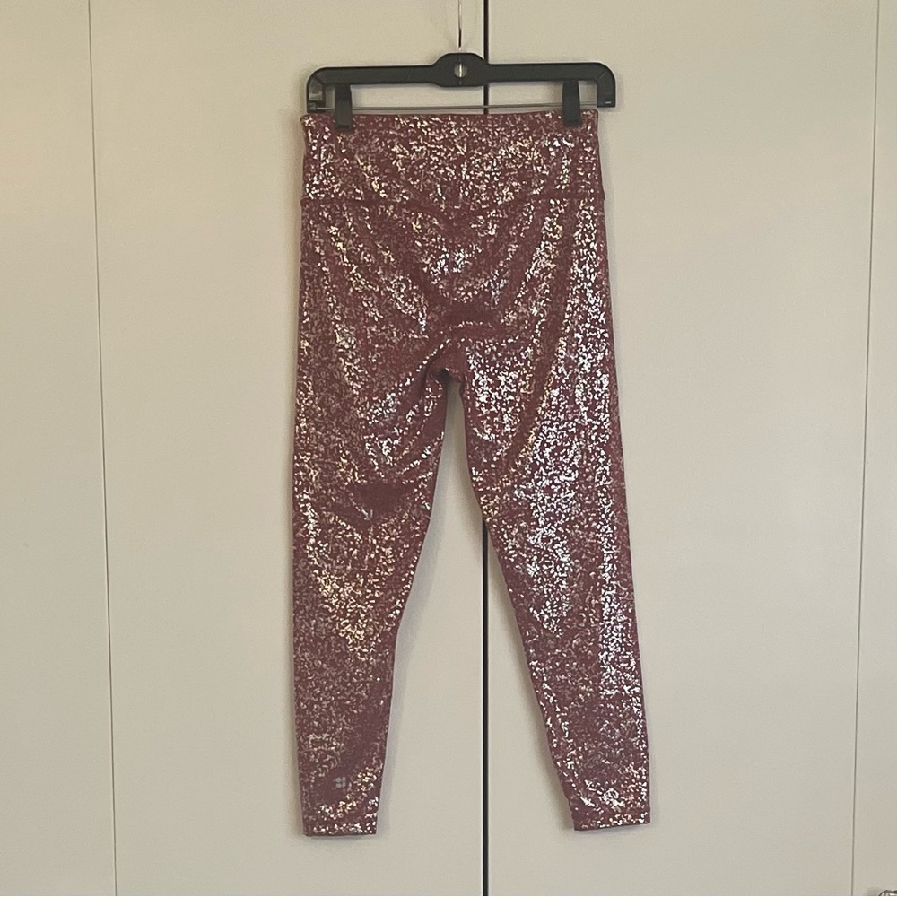 Sweaty Betty Red Terrazo Foil Print Goddess - Picture 10 of 12